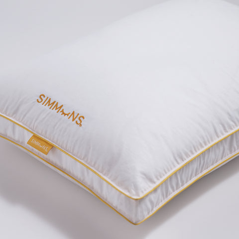 Simmons Gusset Embroidered Pillow