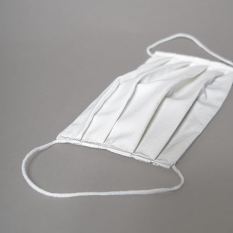 Features: - Made of 2 layers of tightly woven 233tc Cotton - Blocks irritants such as allergens and dust - 2 elastic loops for easy and adjustable use - Pleated on both sides for easy expansion - Conforms to the curve of the face  Please note: These masks are not guaranteed to prevent the transmission or infection of viruses or illnesses. All sales are final. Thank you for your support!