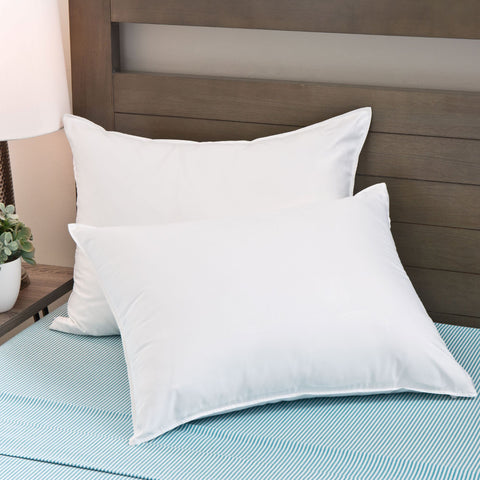 Features: - Set of 2 pillow protectors with zipper closure for easy installation - Advanced MicronOne technology prevents micro-toxins from accumulating in the fabric - SlumberTech fabrication provides protection against mold spores, pollen, dust mites, bed bugs, and allergens - Allergen-free design ensures safe and comfortable sleep - Chemical-free construction for peace of mind - Machine washable for easy care  Benefits: - Protects pillows from allergens and micro-toxins