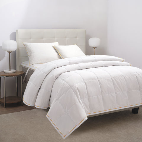 White Duck Down & Feather Comforter