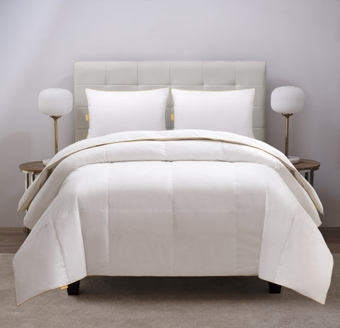 White Duck Down & Feather Comforter
